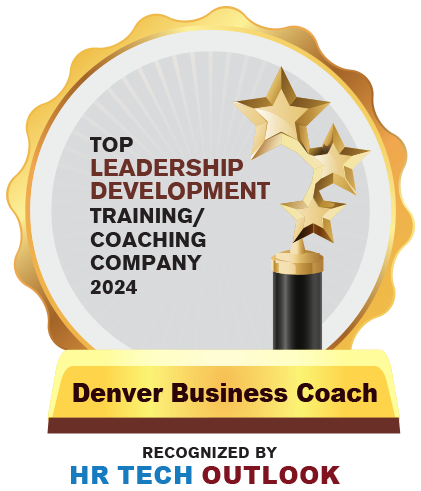 Denver Business Coach named Top Leadership Development Training/Coaching Company 2024 by HR Tech Outlook badge